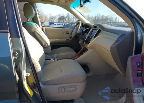 2007 Toyota Highlander Hybrid Limited V6 z USA, uszkodzony, nr VIN JTEHW21A970041852